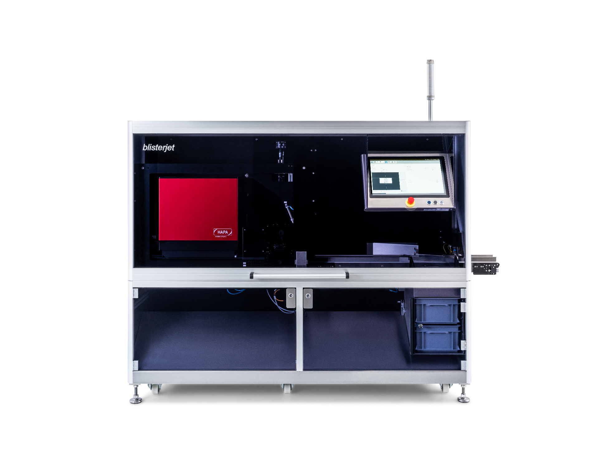Hapa BlisterJet 870 / Agile — solution d’impression pharmaceutique Hapa (DOD / inkjet)